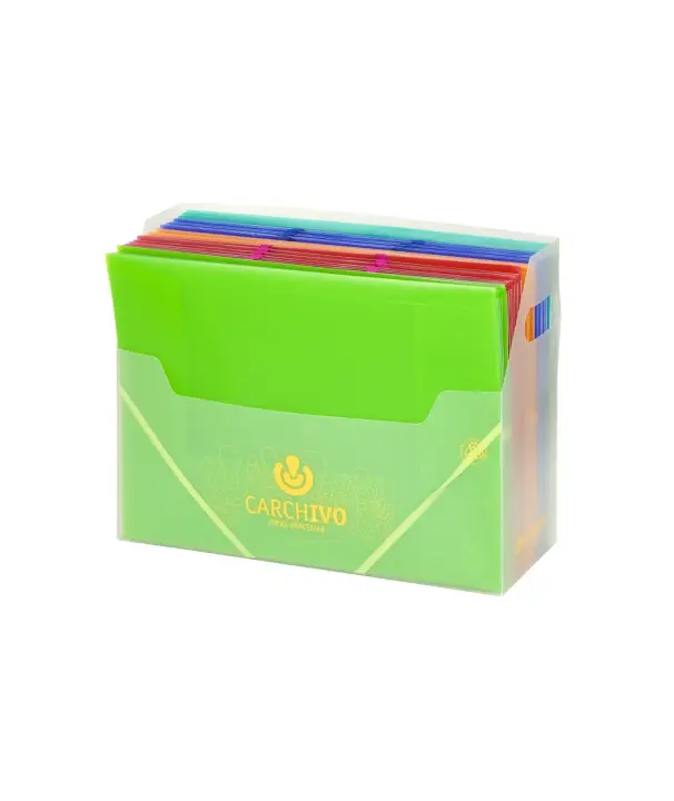 2033KF51 carpeta Polipropileno (PP) Verde claro Folio