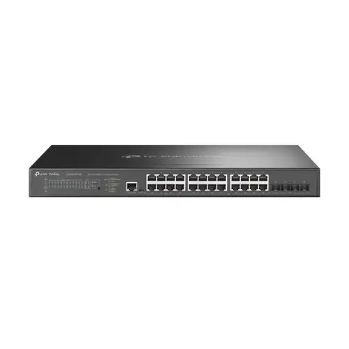 Omada SG3428XPP-M2 switch Gestionado L2+ 2.5G Ethernet (100/1000/2500) Energía sobre Ethernet (PoE) 1U Negro - Imagen 1