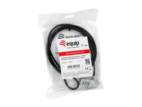 245400 cable antirrobo Negro 1,8 m - Imagen 4