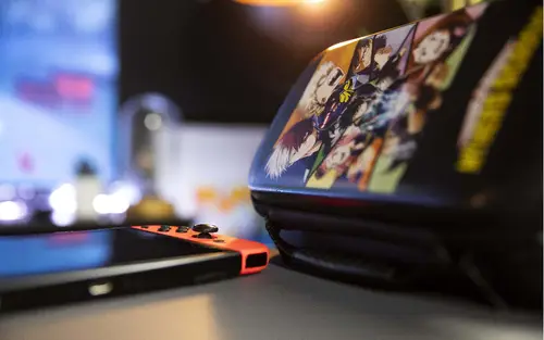 My Hero Academia Funda protectora rígida Nintendo EVA (Etileno Acetato de Vinilo) Negro, Multicolor - Imagen 3