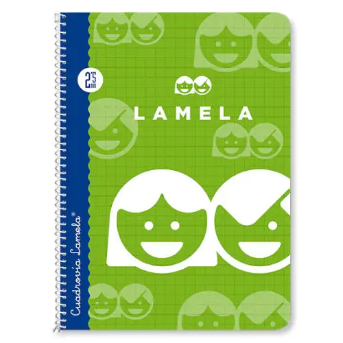 CUADERNO BASICO FORMATO 4º 40 HOJAS RAYADO 3 MM SURTIDOS LAMELA 07003