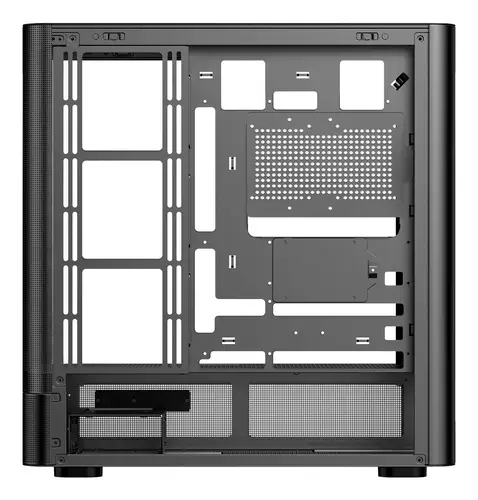 Caja ATX Danube Sava H500 II Air Black - Imagen 4