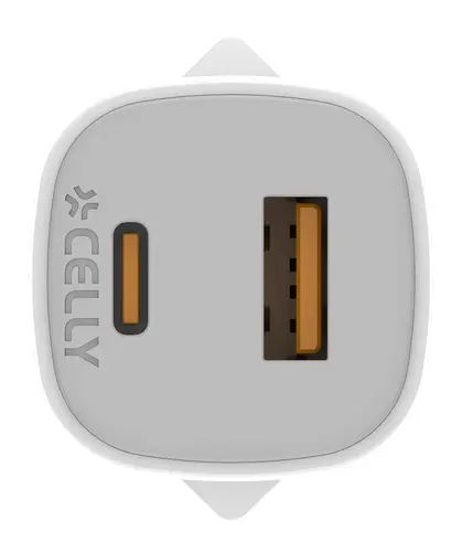 UPTC1USB1USBC25 cargador de dispositivo móvil Cámara digital, Micrófono, Smartphone, Tableta, Teléfono Blanco USB Interior - Imagen 3