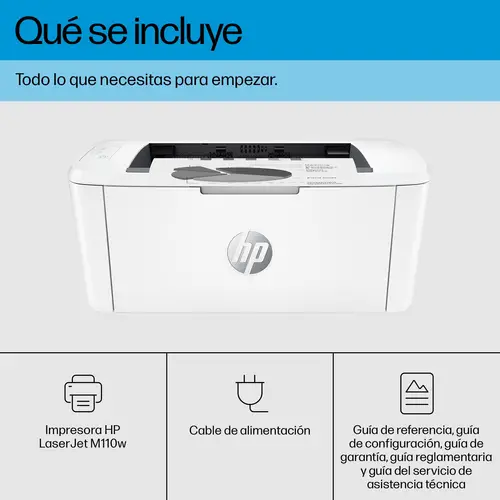 LaserJet M110w Inalámbrico Blanco y negro Impresora - Imagen 6