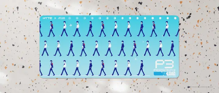 P3 Reload Protagonist 1 Alfombrilla de ratón para juegos Multicolor