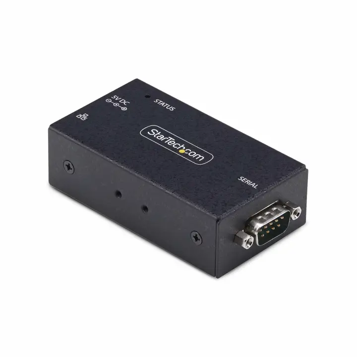 Adaptador Serie a Ethernet - Conversor RJ45 LAN IP a DB9 RS232 - ..