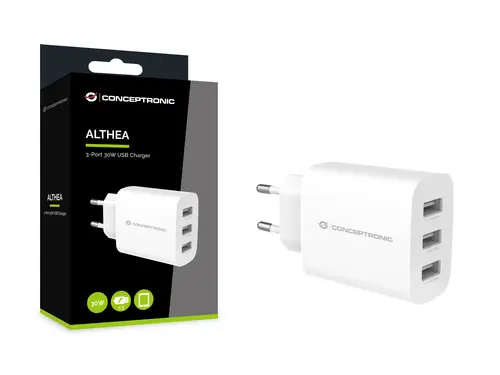 ALTHEA13W cargador de dispositivo móvil Universal Blanco Corriente alterna Interior - Imagen 4