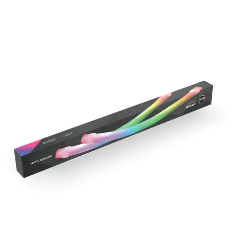 MCA-WT, Funda ARGB para Tubos de Refrigeración Líquida, 30 LEDs Ultra Brillantes Personalizables ARGB, Silicona Eco Soft, Compatibilidad Total, 330mm - Imagen 5