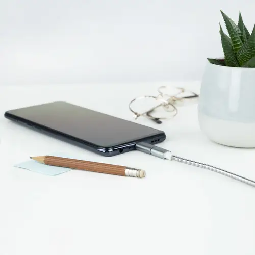 Adaptador USB-C a Micro USB, USB-C/M-Micro B/H, Aluminio, Gris - Imagen 5