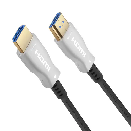 Cable HDMI V2.0 AOC Premium Alta Velocidad / HEC 4k@60Hz 18Gbps, A/M-A/M, Negro, 20m - Imagen 2