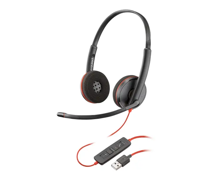 Auriculares Blackwire 3220 estéreo USB-A (paquete)
