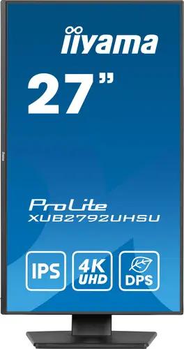 ProLite XUB2792UHSU-B6 pantalla para PC 68,6 cm (27") 3840 x 2160 Pixeles 4K Ultra HD LED Negro - Imagen 2
