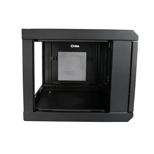 Armario Rack de Pared para Servidores 6U 19" 2 Columnas y Estante 1U - Rack de Servidores de Montaje en Pared - Rack Ventilado para Equipo de Red - Imagen 4
