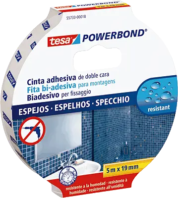 Cinta adhesiva doble cara 19mm x 5m