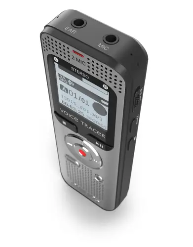 Voice Tracer DVT2015 dictáfono Memoria interna y tarjeta de memoria Plata - Imagen 3