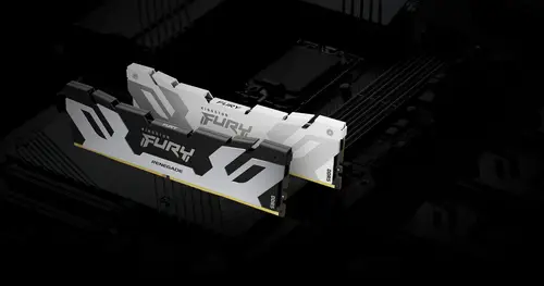 FURY 16 GB 6400 MT/s DDR5 CL32 DIMM Renegade White XMP - Imagen 10