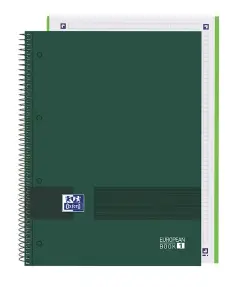 400158919 cuaderno y block A4+ 80 hojas Verde