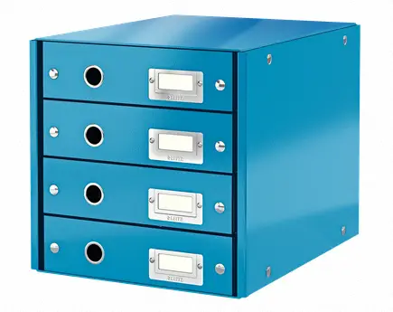 60490036 archivador organizador Tablero de fibra Azul