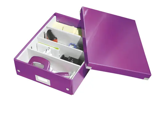 60580062 archivador organizador Polipropileno (PP) Púrpura - Imagen 5