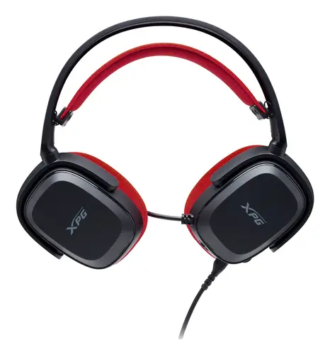 PRECOG STUDIO Auriculares Alámbrico Diadema Juego USB Tipo C Negro, Rojo - Imagen 1