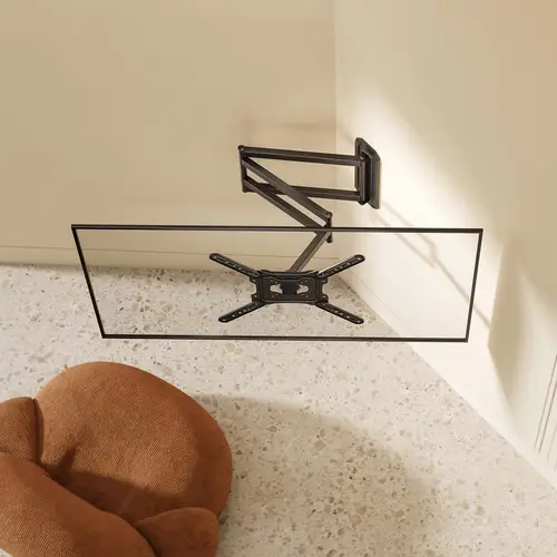 Soporte Eco Giratorio, Inclinable y Nivelable para Monitor/TV 35kg de 23"-65", Negro - Imagen 4