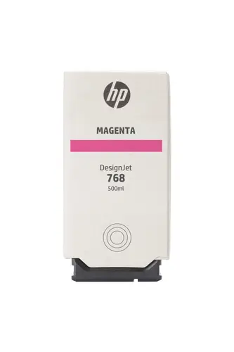 Cartucho de tinta magenta DesignJet 768 de 500 ml - Imagen 1