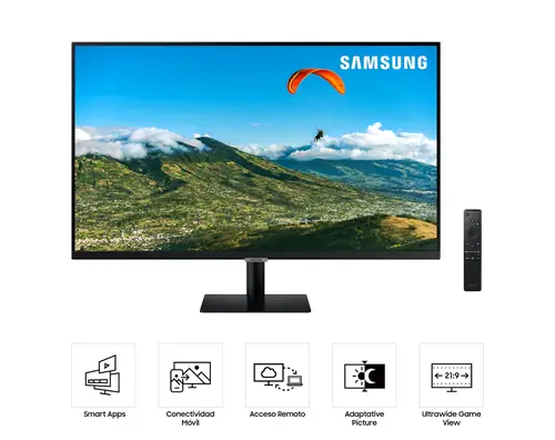 S27AM500NR pantalla para PC 68,6 cm (27") 1920 x 1080 Pixeles Full HD LCD Negro - Imagen 4