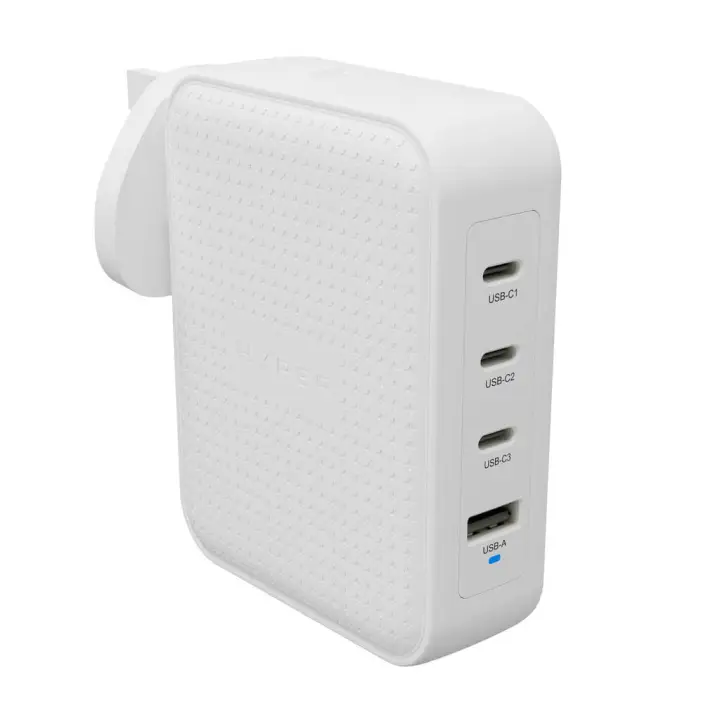HJ1001WHWWGL cargador de dispositivo móvil Mando de videoconsola, Teléfono móvil, Netbook, Portátil, Smartphone, Tableta Blanco Corriente alterna Carga rápida Interior