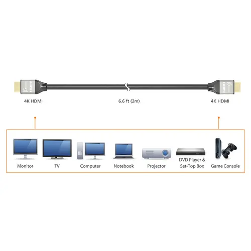 JDC52-N Cable Ultra HD 4K HDMI - Imagen 8