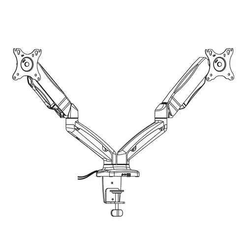 EW1516 soporte para monitor 81,3 cm (32") Negro Escritorio - Imagen 6