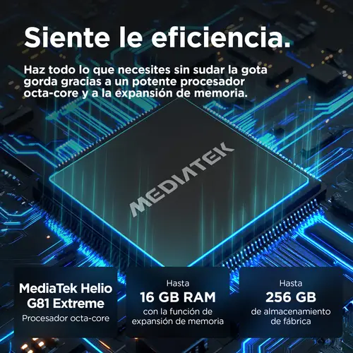 moto g05 16,9 cm (6.67") SIM doble Android 15 4G USB Tipo C 4 GB 256 GB 5200 mAh Azul - Imagen 15