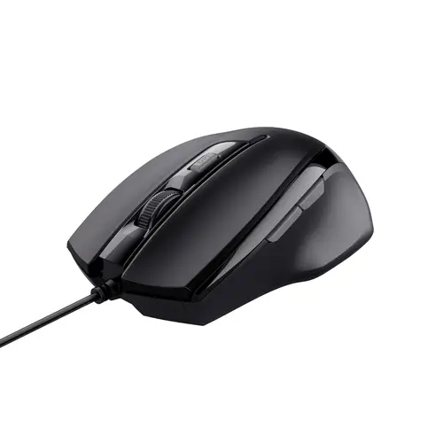 Voca ratón Oficina mano derecha USB tipo A Óptico 2400 DPI - Imagen 1