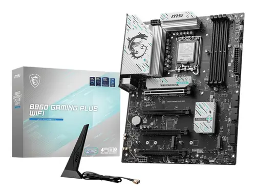 B860 GAMING PLUS WIFI placa base Intel B860 LGA 1851 (Socket V1) ATX - Imagen 1
