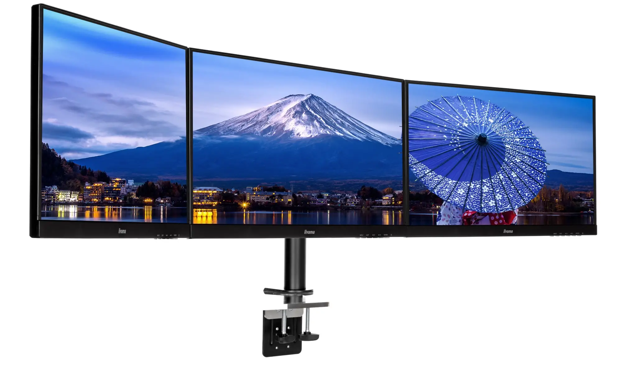 Desk Mount 68,6 cm (27") Escritorio Negro