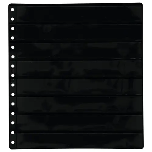 FUNDA para SELLOS PARDO LAM.C.NEG.8 aloj - Pack de 10 unidades