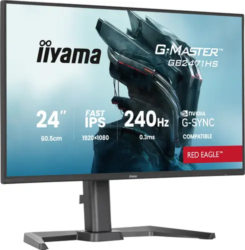 G-MASTER GB2471HS-B1 pantalla para PC 60,5 cm (23.8") 1920 x 1080 Pixeles Full HD Negro - Imagen 4