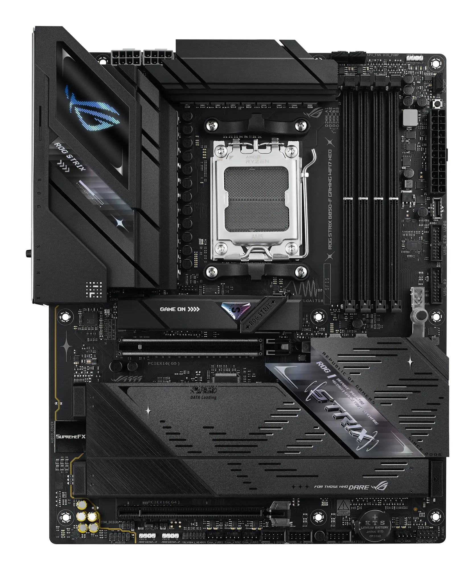 ROG STRIX B850-F GAMING WIFI7 NEO AMD B850 Zócalo AM5 ATX