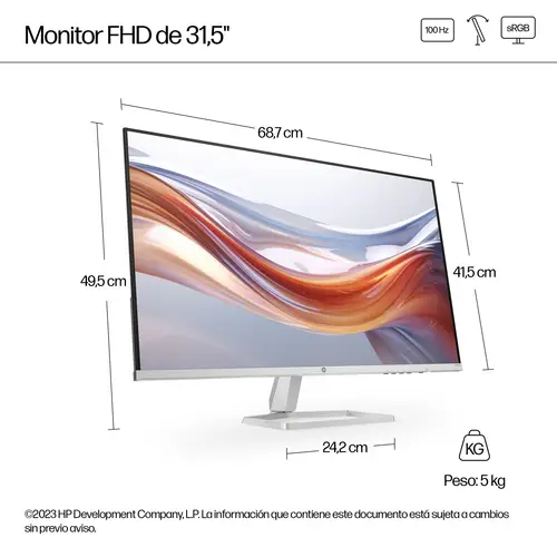 Series 5 Monitor FHD serie 5 de 31,5 pulgadas - 532sf - Imagen 8