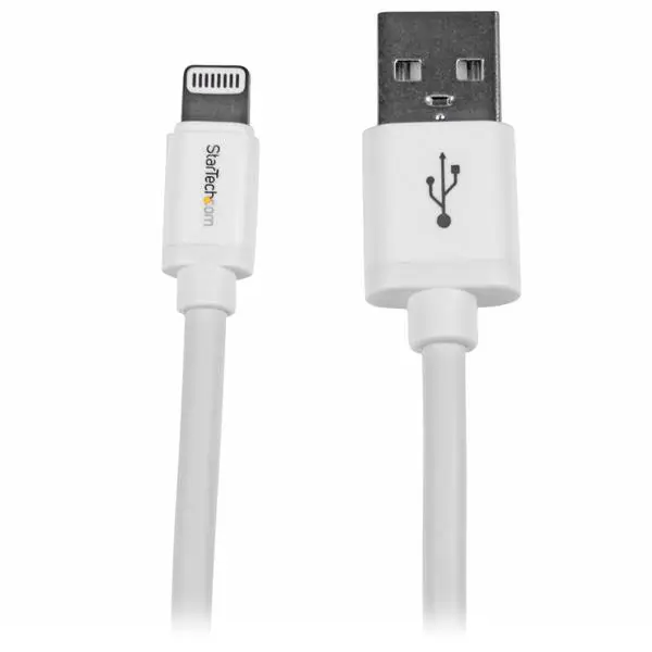 Cable de 2m Lightning de 8 Pin a USB A 2.0 para Apple iPod iPhone..