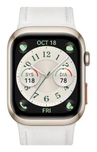 Watch D2 4,62 cm (1.82") AMOLED 48 mm Digital 480 x 408 Pixeles Pantalla táctil Oro - Imagen 1