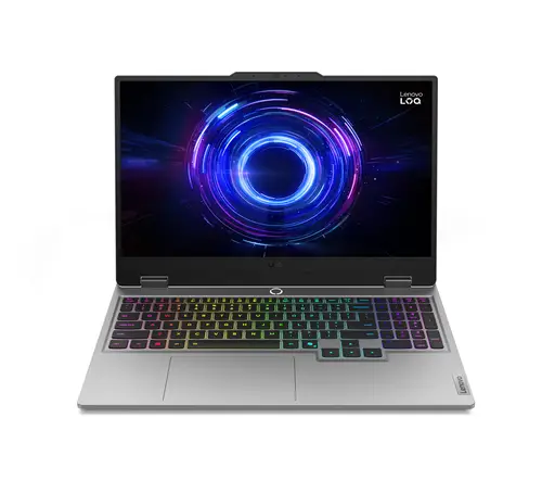 LOQ 15IRX10 Intel® Core i7 i7-13650HX Portátil 39,6 cm (15.6") Full HD 32 GB DDR5-SDRAM 1 TB SSD NVIDIA GeForce RTX 5060 Wi-Fi 6 (802.11ax) Español Gris - Imagen 1