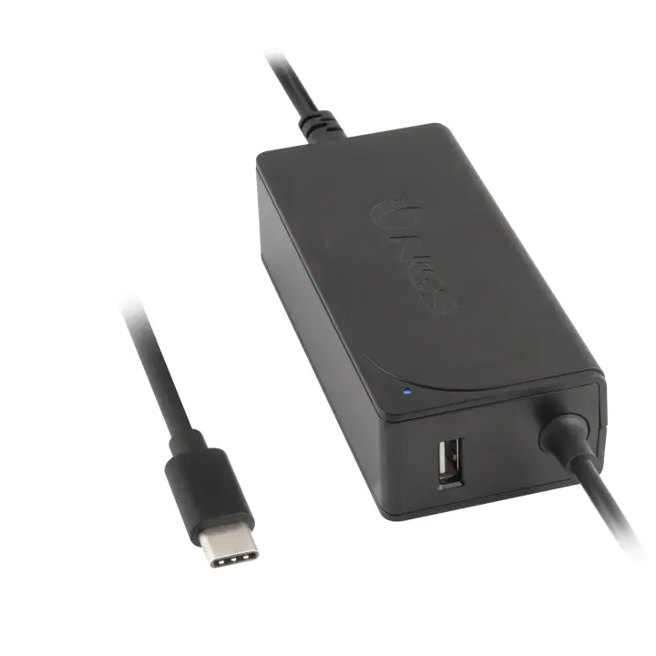 W-65W TYPE C adaptador e inversor de corriente Interior Negro