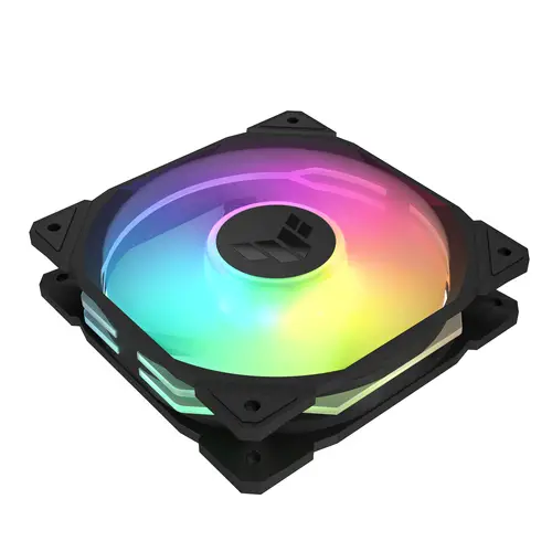 TUF Gaming TR120 ARGB Reverse Fan - Single Pack Carcasa del ordenador Ventilador 12 cm Negro - Imagen 4