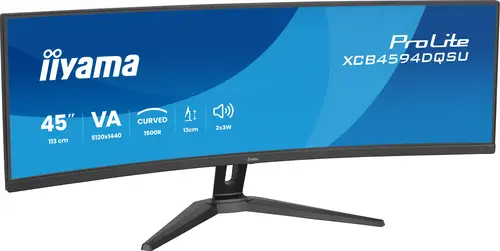 XCB4594DQSU-B1 pantalla para PC 111,8 cm (44") 5120 x 1440 Pixeles Dual QHD LED Negro - Imagen 3