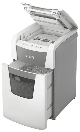 80130000 triturador de papel Corte cruzado 22 cm Gris, Blanco - Imagen 4