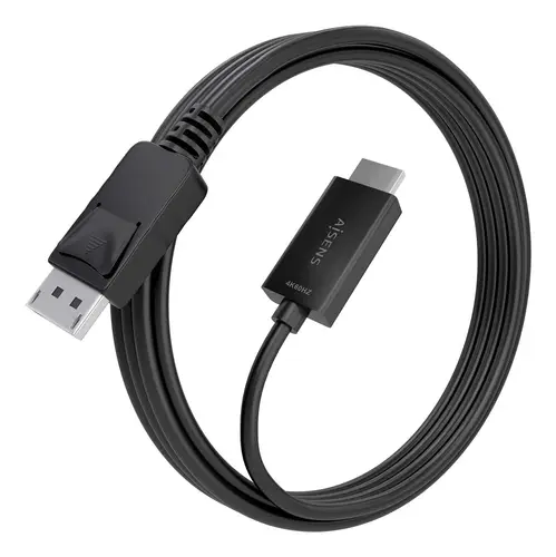 Cable conversor DisplayPort a HDMI 4K@60Hz, DP/M-HDMI/M, Negro, 3.0m - Imagen 2
