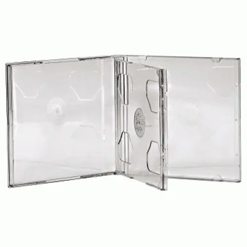 CD Double Jewel Case, Pack 5 2 discos Transparente - Imagen 3