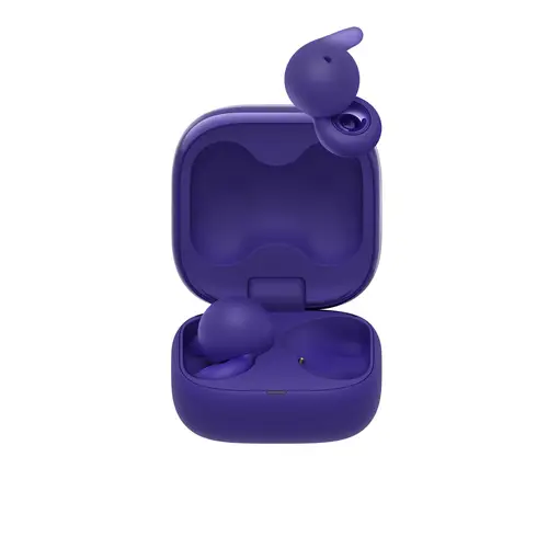 LinkBuds Open WFL910V auricular y casco Auriculares Inalámbrico Dentro de oído Llamadas/Música Bluetooth Violeta - Imagen 2