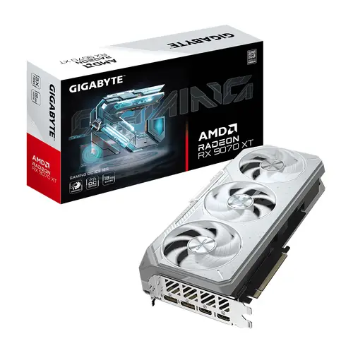Radeon RX 9070 XT GAMING OC ICE 16G Tarjeta Gráfica - Imagen 1
