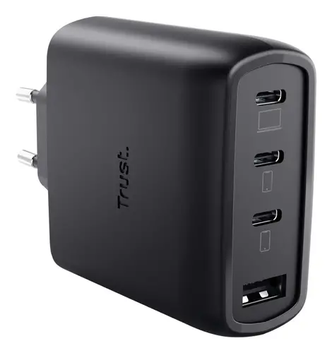 Maxo 65W Universal Negro Corriente alterna Carga rápida Interior - Imagen 3